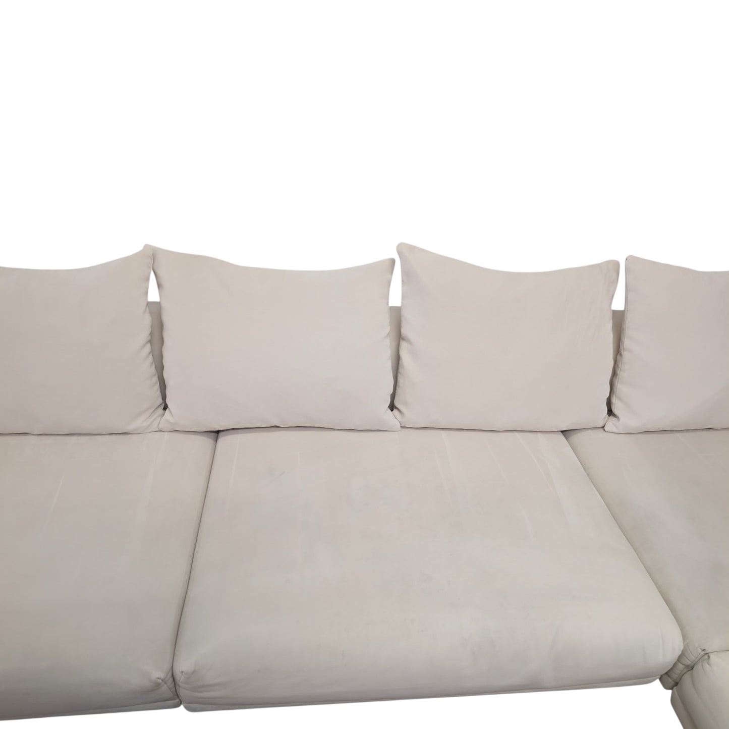 Hochwertiges Ecksofa mit Hocker von Bullfrog Art.-Nr. 461