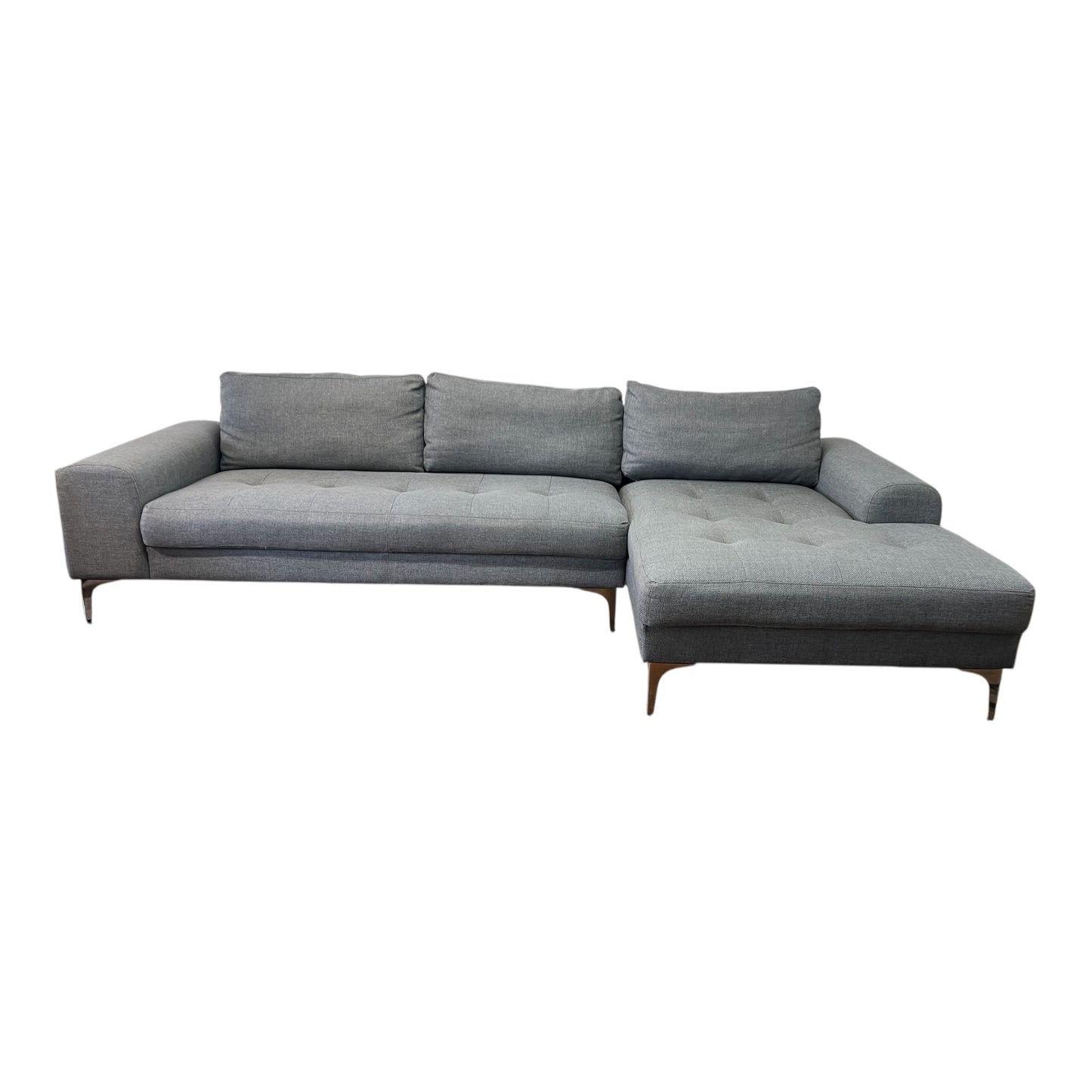 Graues Ecksofa von Micasa Art.-Nr 475