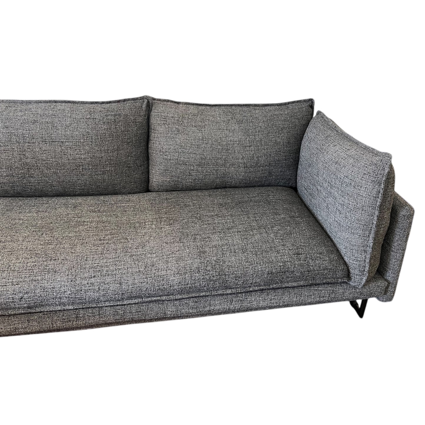 Kleines dunkelgraues Ecksofa Art.-Nr. 481