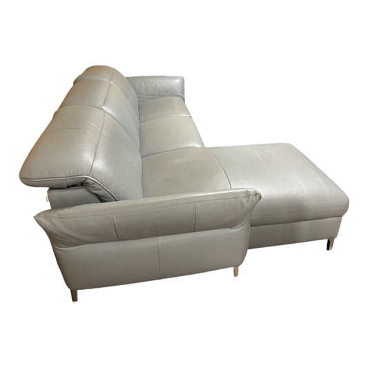 Hochwertiges Ecksofa aus echtem Leder von Van Bloom. Art.-Nr. 530