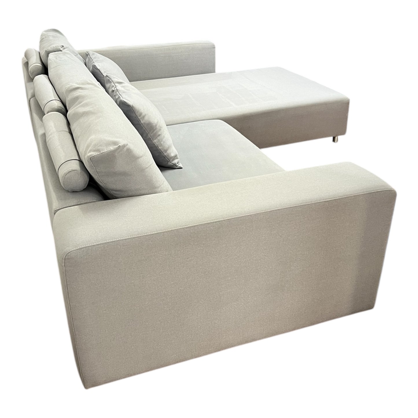 Hellgraues Ecksofa Art.-Nr. 569