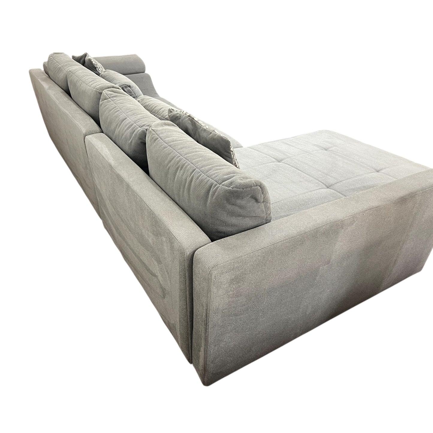 Ecksofa mit verstellbaren Armlehnen. Art.-Nr. 550