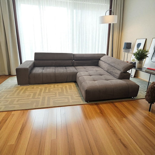 Bubel-Ecksofa mit verstellbaren Kopfstützen Art.-Nr. 481