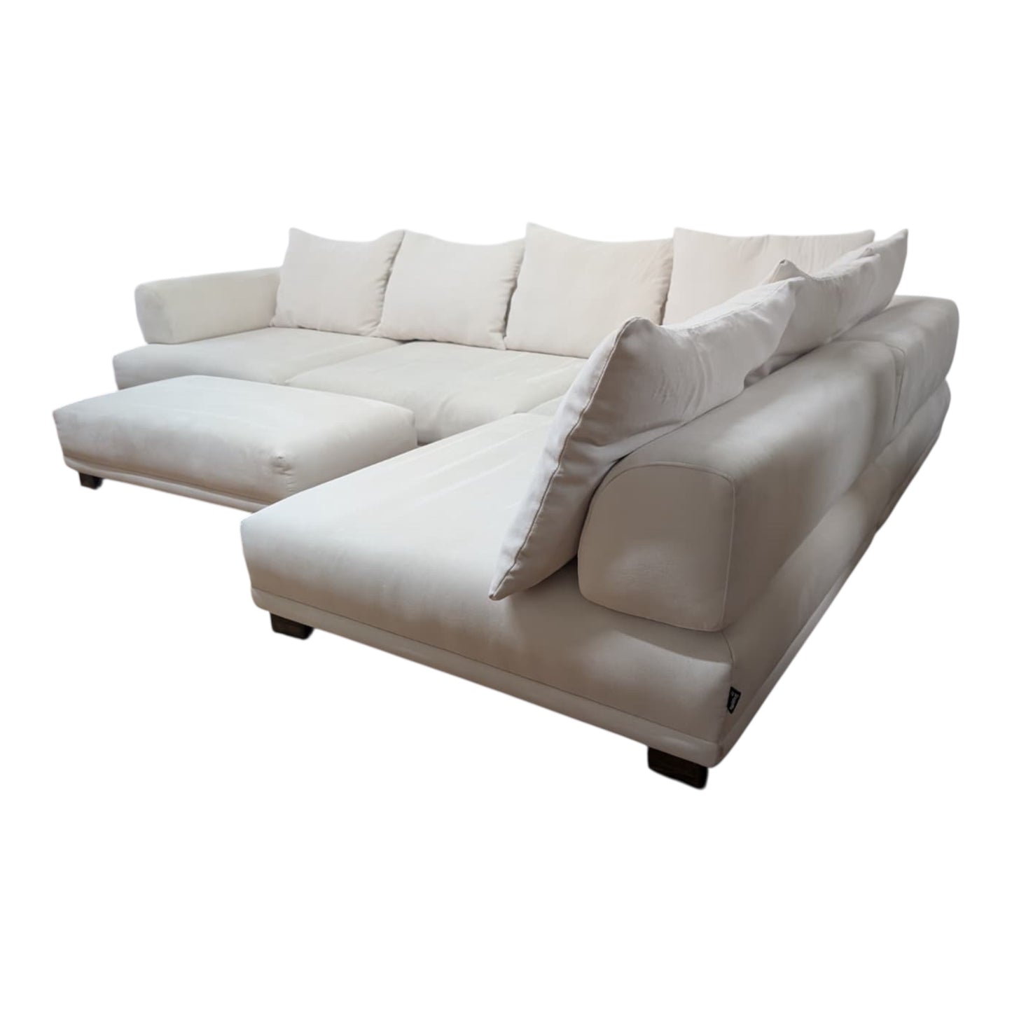 Hochwertiges Ecksofa mit Hocker von Bullfrog Art.-Nr. 461