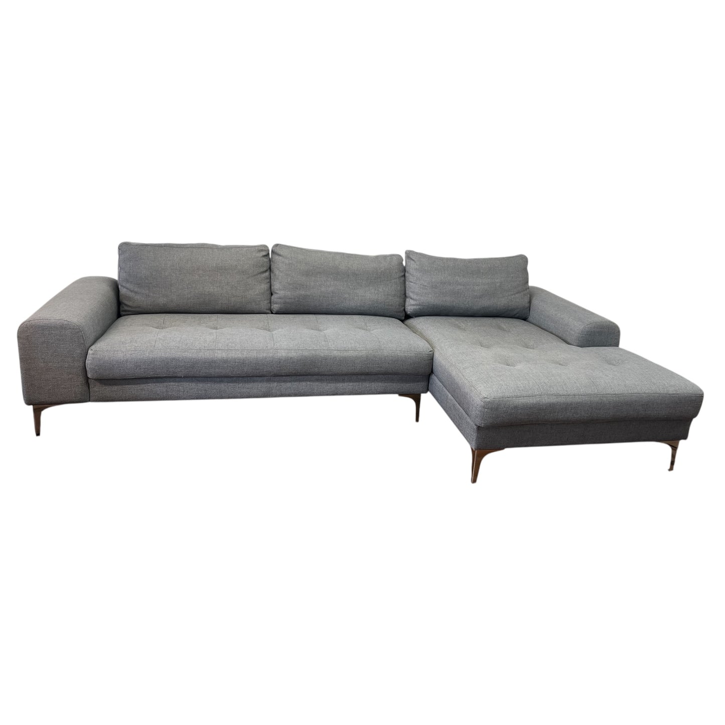 Graues Ecksofa von Micasa Art.-Nr 475
