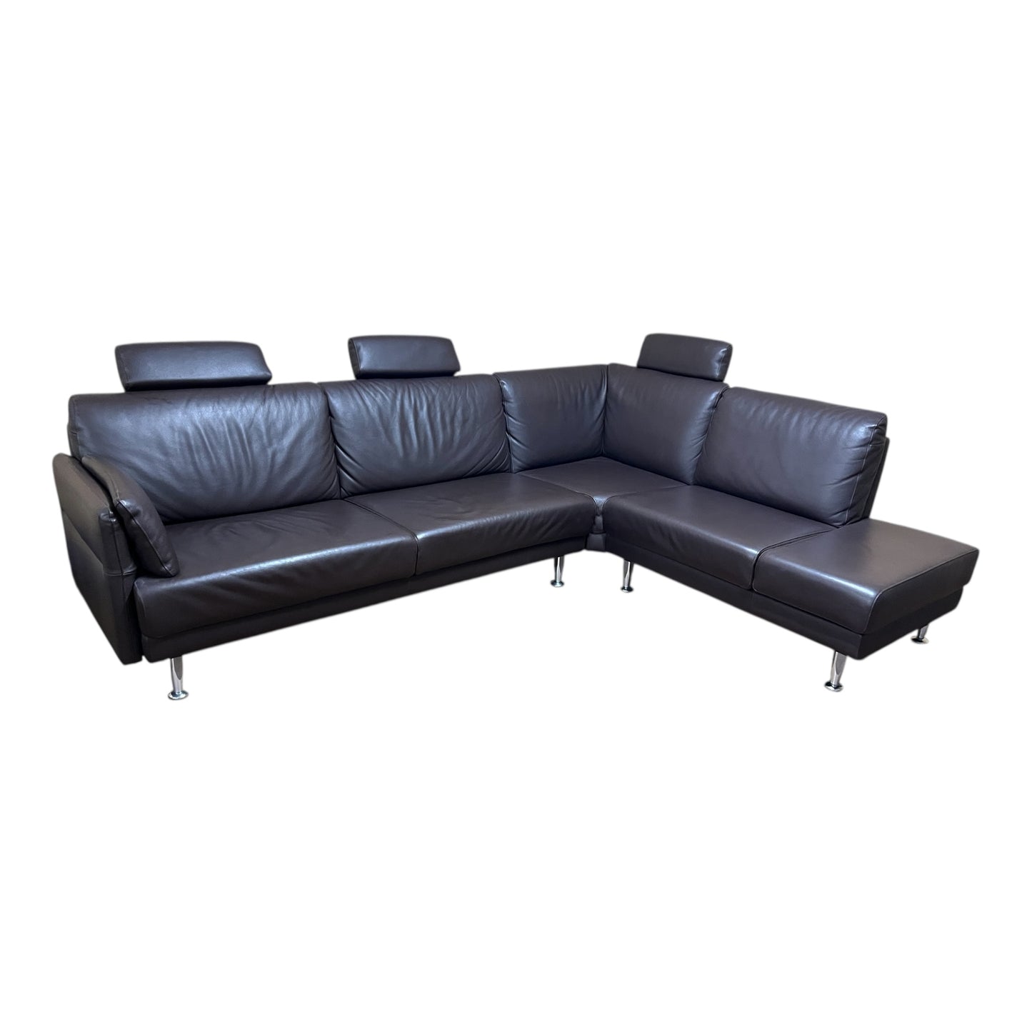 Echtleder-Ecksofa von Horst Möbeln in Braun Art.-Nr. 544