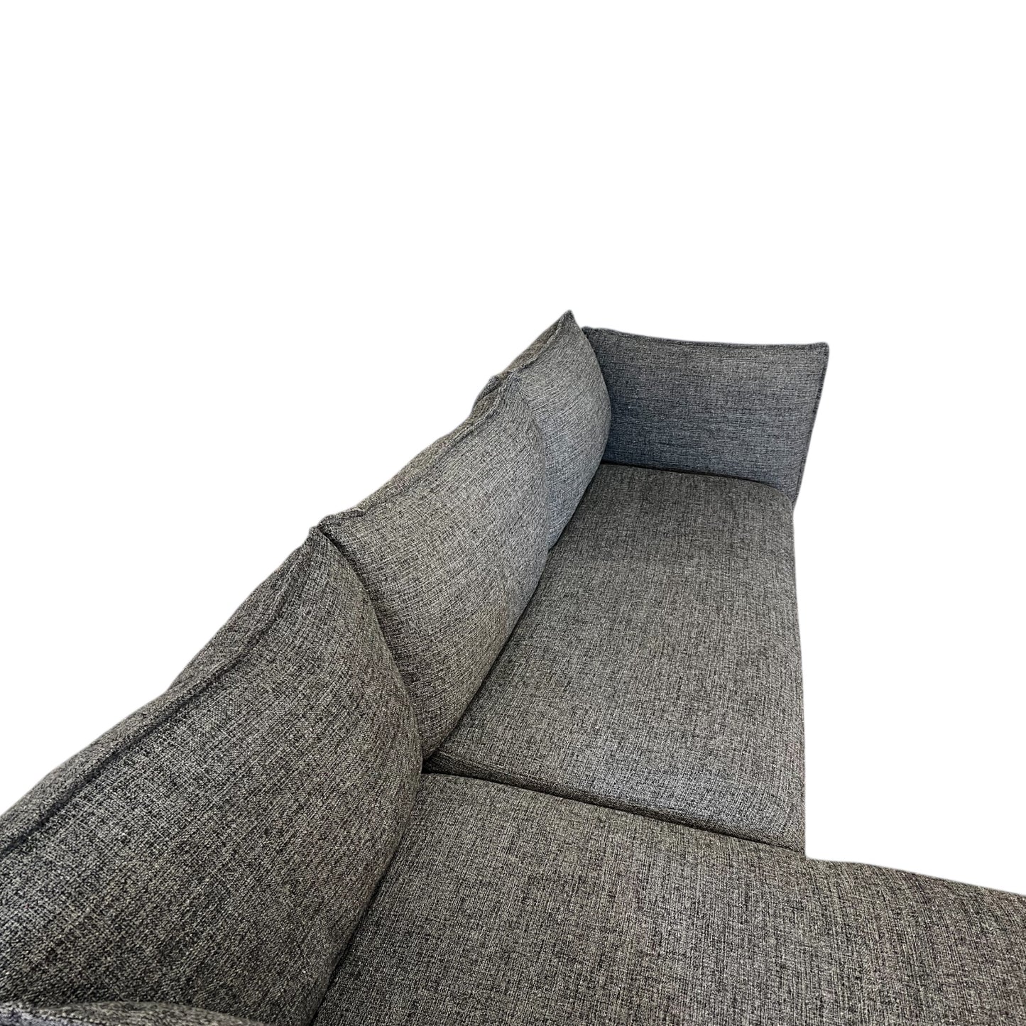 Kleines dunkelgraues Ecksofa Art.-Nr. 481