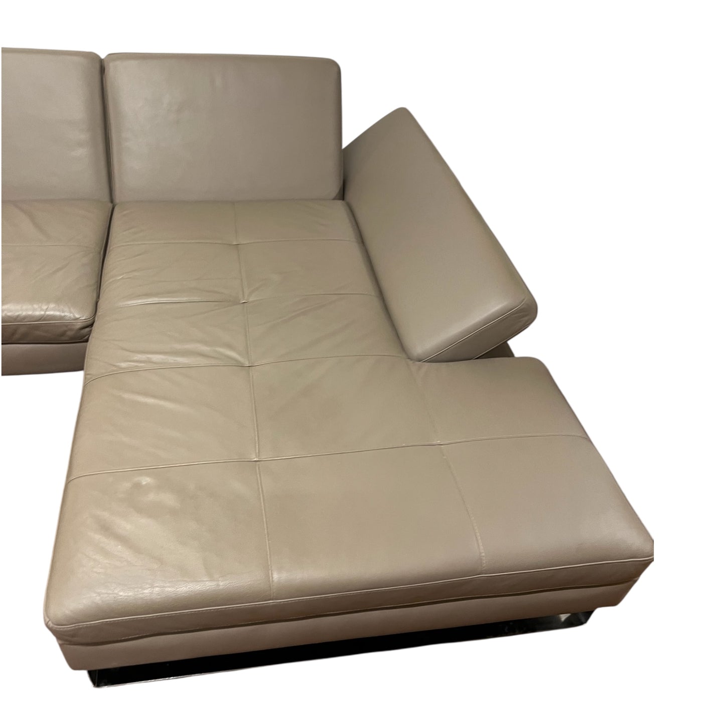 Echtleder-Ecksofa von Designwerk Art.-Nr. 468