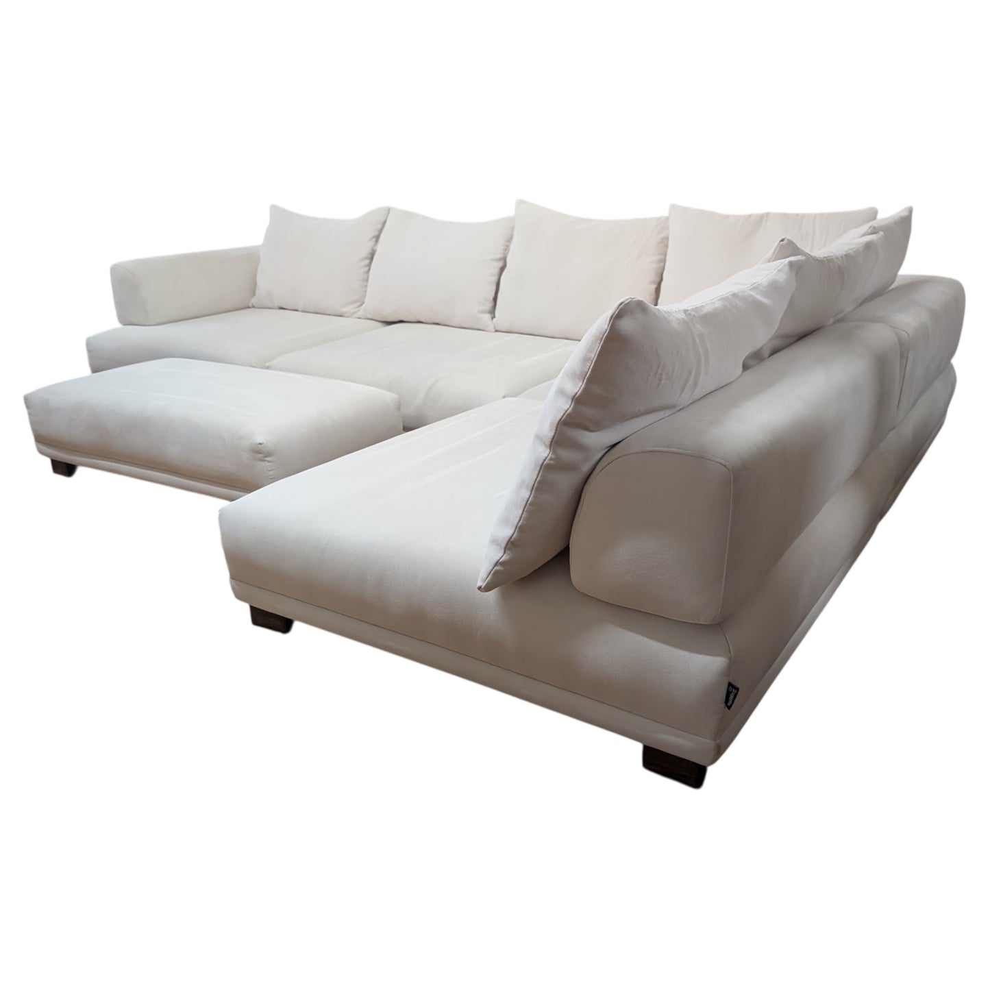 Hochwertiges Ecksofa mit Hocker von Bullfrog Art.-Nr. 461