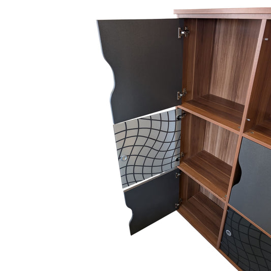 Regal mit Türen Art.-Nr. 407