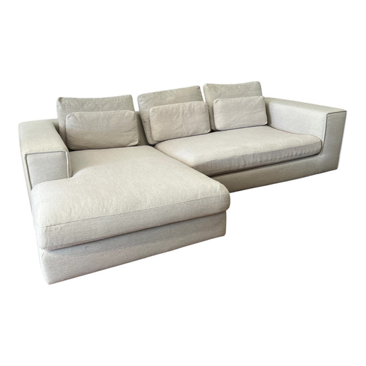 Ecksofa von Pfister, Modell Brindisi in Beige Art.-Nr. 454
