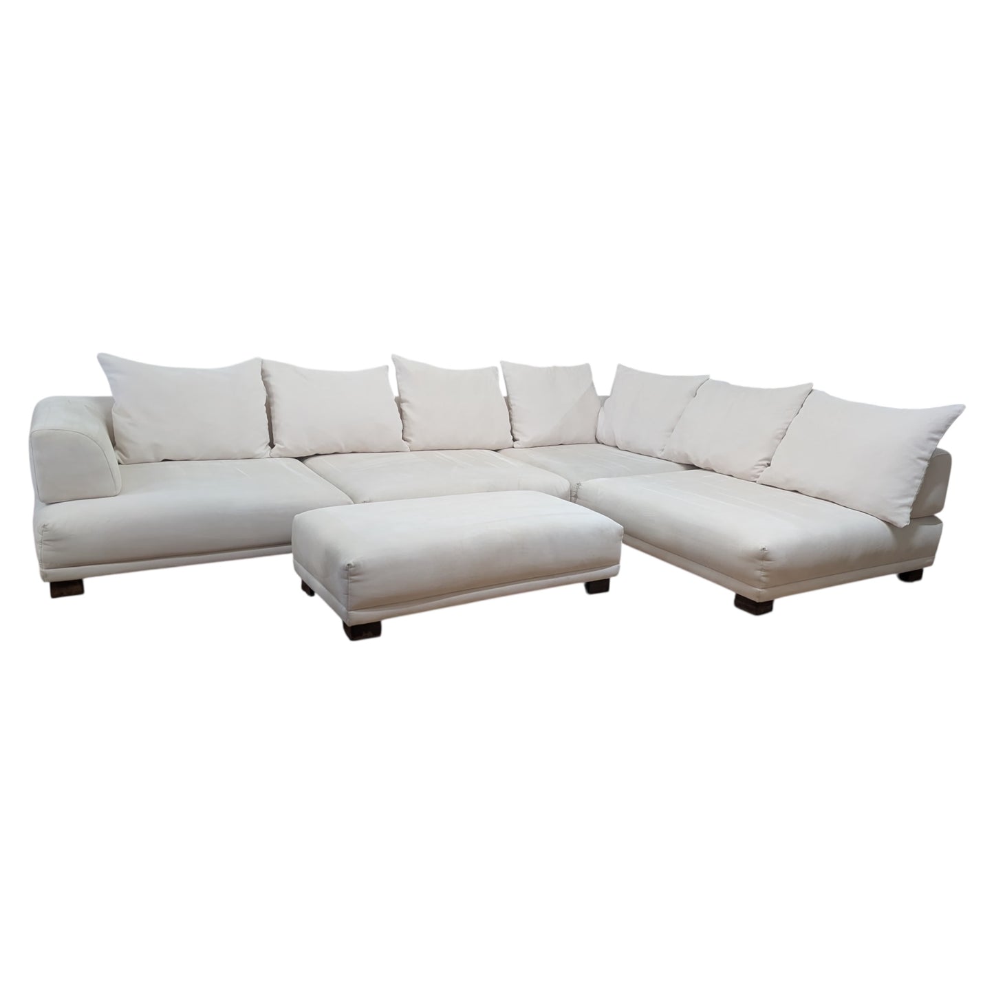 Hochwertiges Ecksofa mit Hocker von Bullfrog Art.-Nr. 461