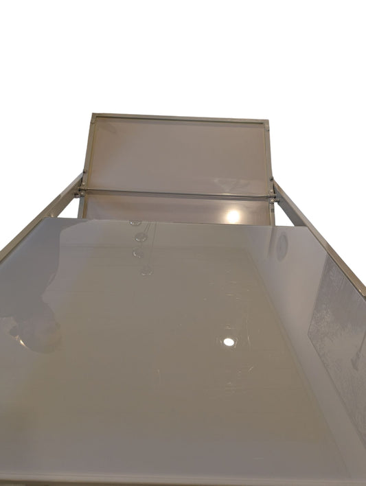 Grauer Esstisch mit Verlängerung Art.-Nr.275