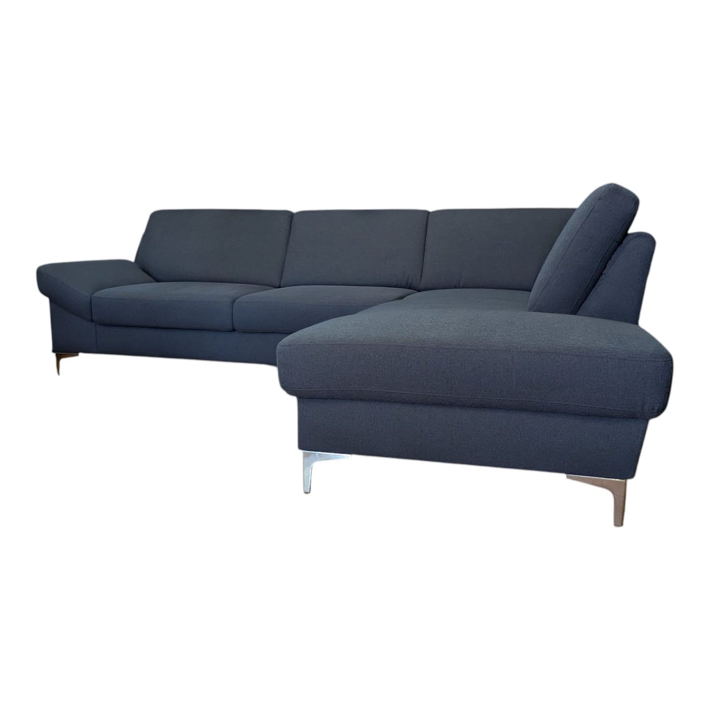 Hochwertiges Ecksofa in Dunkelblau von Pfister Art.-Nr. 385