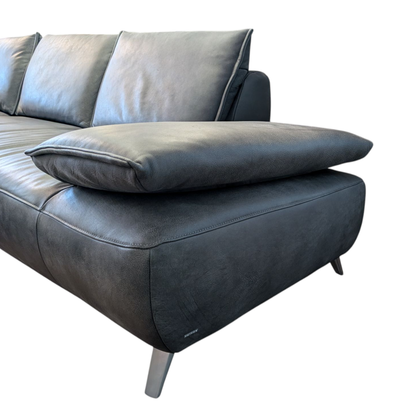 Designer-Ecksofa mit Hocker von Koinor Art.-Nr.336