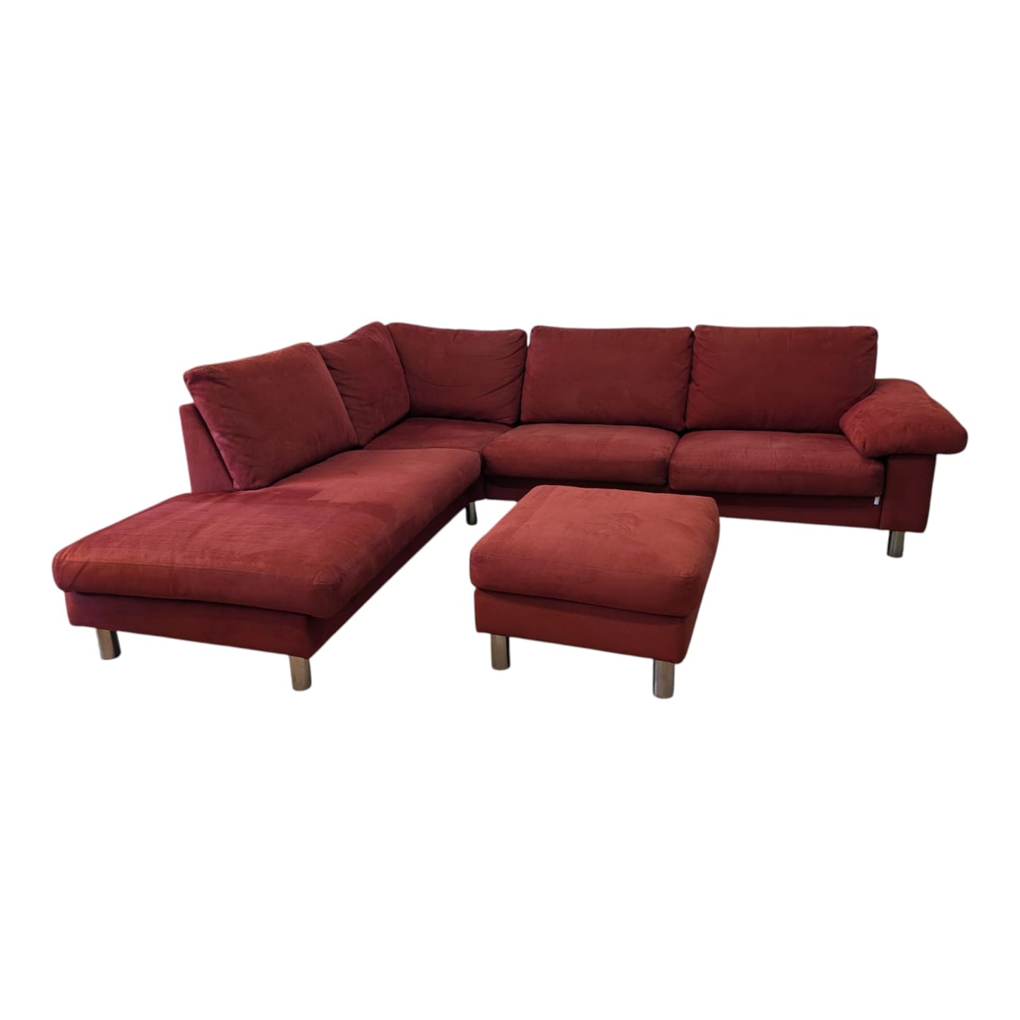 Ecksofa aus hochwertigem Alcantara von classics by Pfister Art.-Nr. 369