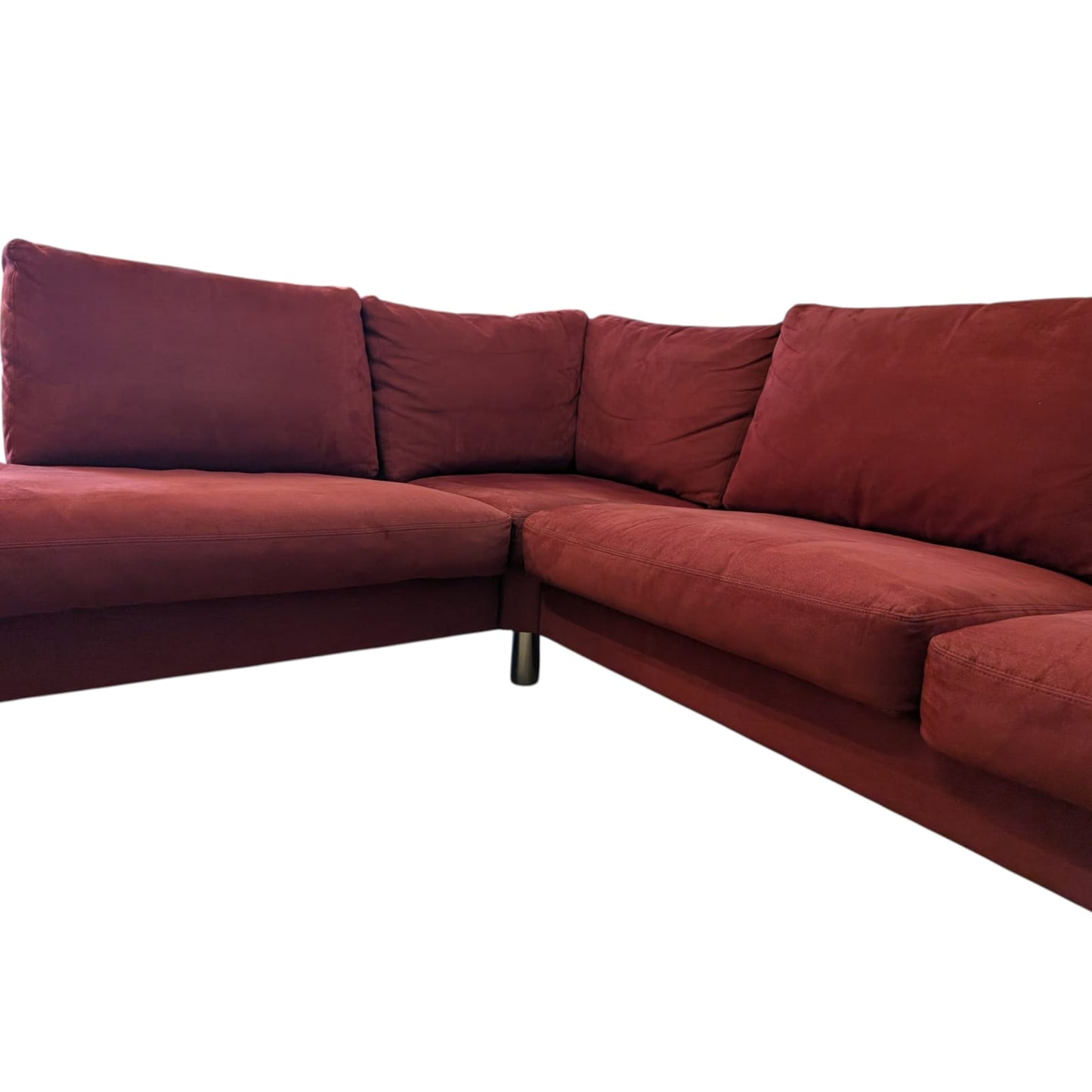 Ecksofa aus hochwertigem Alcantara von classics by Pfister Art.-Nr. 369