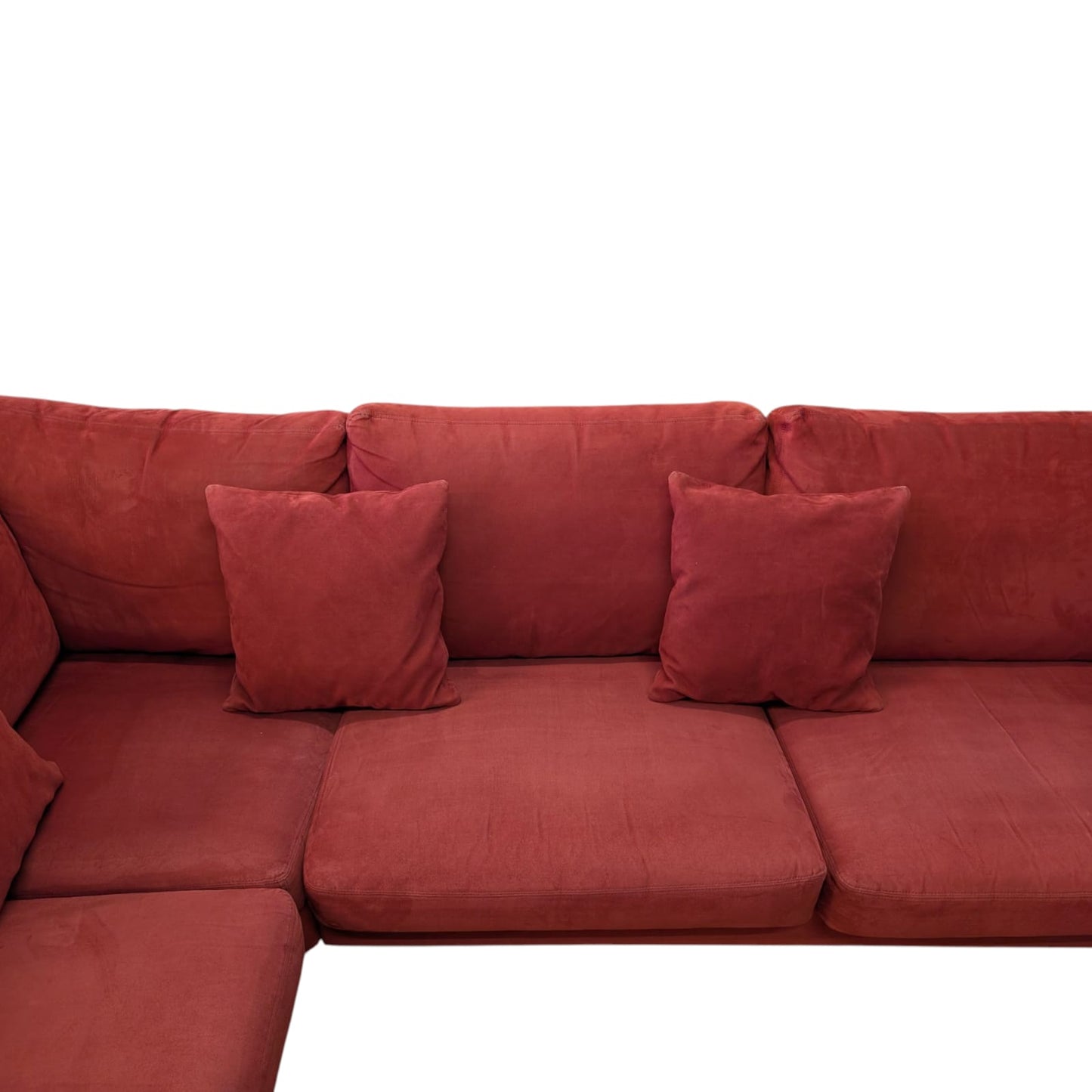 Ecksofa aus hochwertigem Alcantara von classics by Pfister Art.-Nr. 369