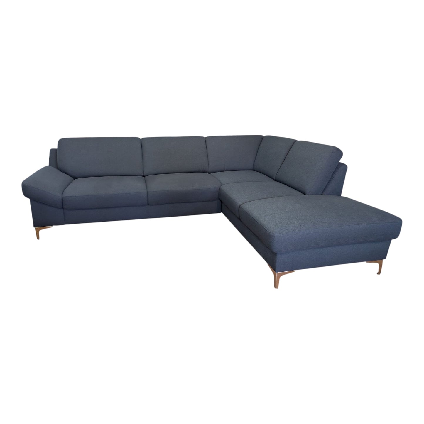 Hochwertiges Ecksofa in Dunkelblau von Pfister Art.-Nr. 385