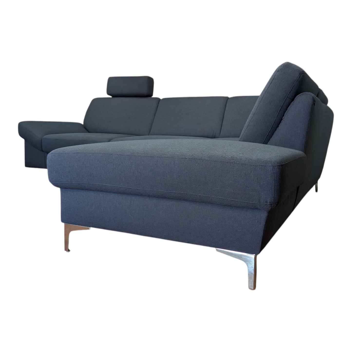 Hochwertiges Ecksofa in Dunkelblau von Pfister Art.-Nr. 385