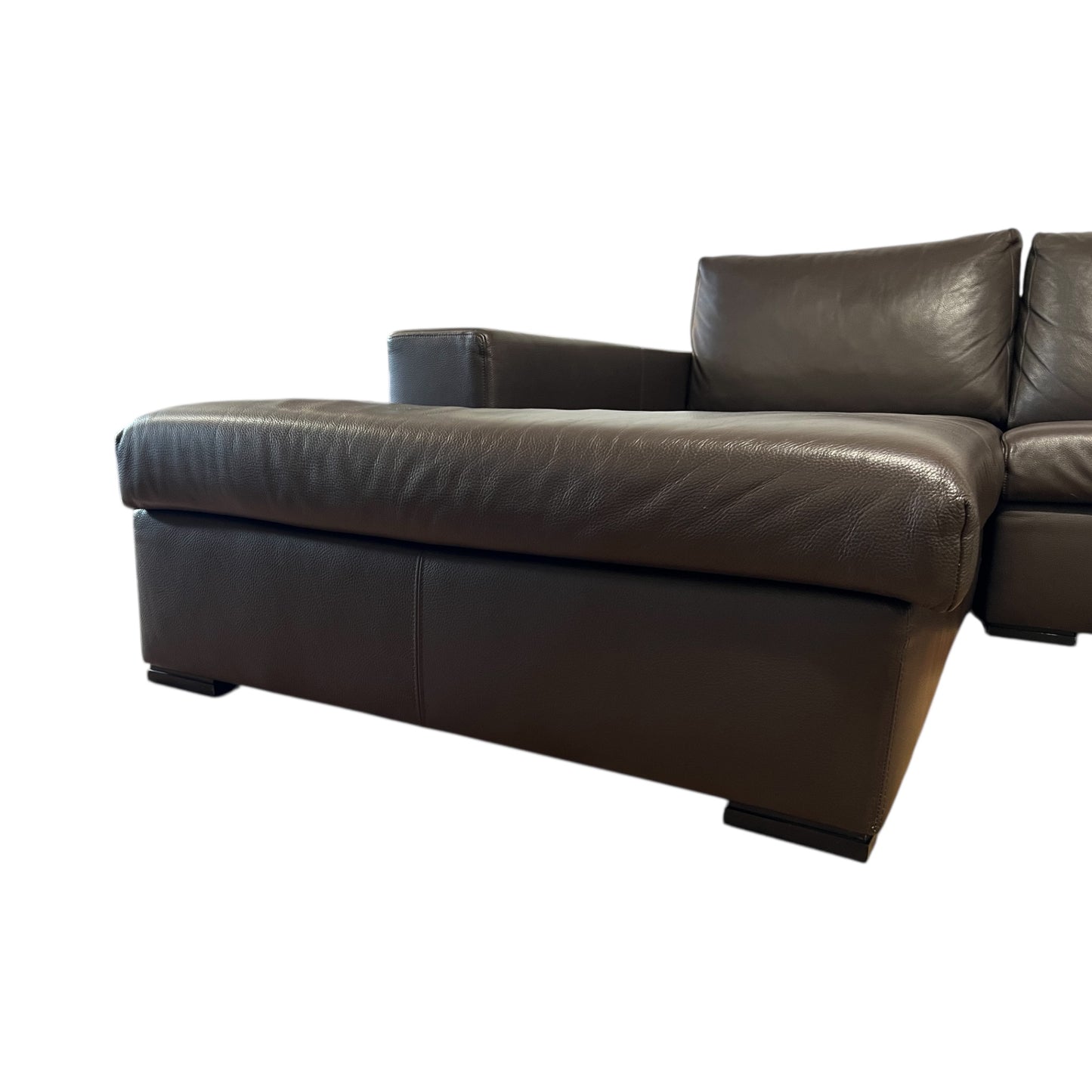Ecksofa von ArtaNova Switzerland aus echtem Leder Art.-Nr. 501