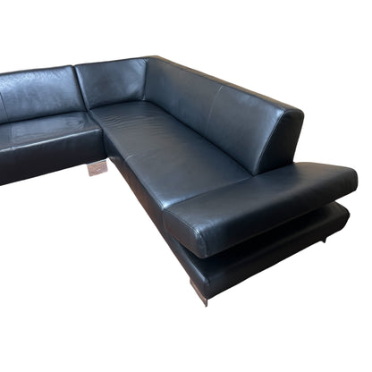 Hochwertiges Echtleder-Ecksofa von w. Schillig Art.-Nr. 561