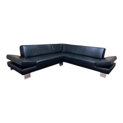 Hochwertiges Echtleder-Ecksofa von w. Schillig Art.-Nr. 561