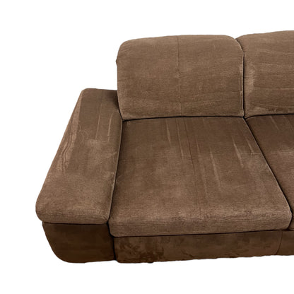 Ecksofa mit Bettfunktion, Stauraum und Hocker Art.-Nr. 512