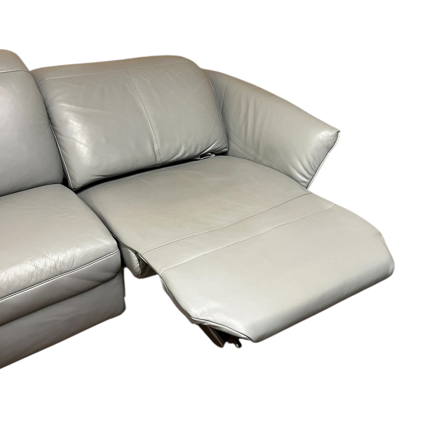 Hochwertiges Ecksofa aus echtem Leder von Van Bloom. Art.-Nr. 530