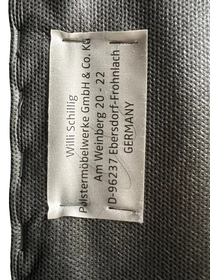 Ecksofa aus echtem Leder von Willi Schillig. Art.-Nr. 036