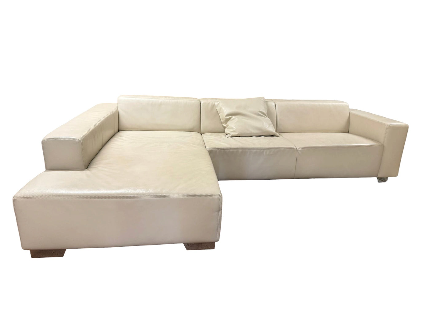 Ecksofa aus echtem Leder von E. Schillig Art.-Nr. 037