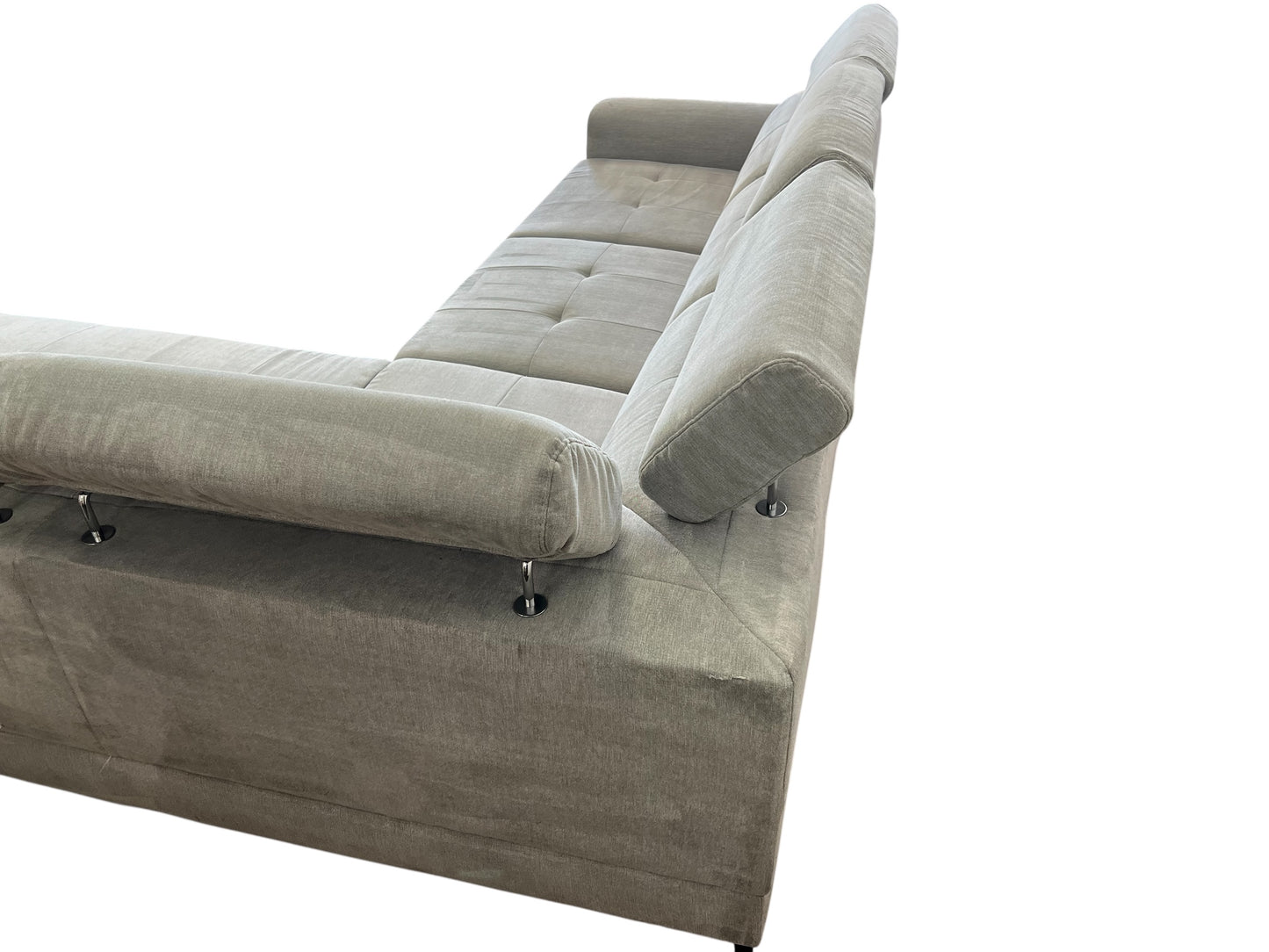 Ecksofa mit verstellbarer Kopfstütze & Stauraum Art.-Nr. 590