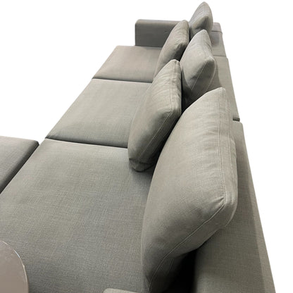 Hochwertiges graues Ecksofa von Minotti Art.-Nr. 532