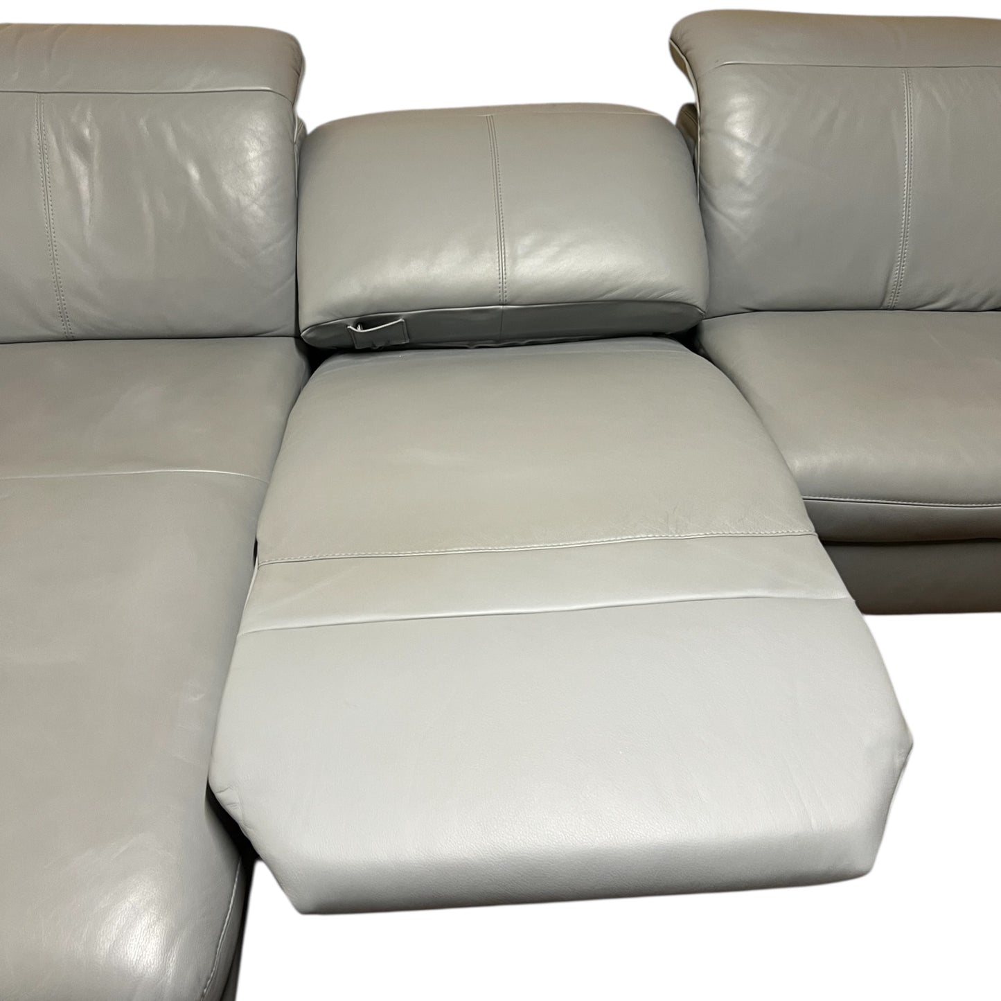 Hochwertiges Ecksofa aus echtem Leder von Van Bloom. Art.-Nr. 530
