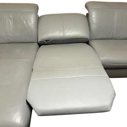 Hochwertiges Ecksofa aus echtem Leder von Van Bloom. Art.-Nr. 530