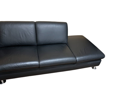 Ecksofa aus echtem Leder von Willi Schillig. Art.-Nr. 036