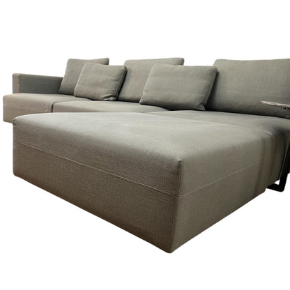 Hochwertiges graues Ecksofa von Minotti Art.-Nr. 532