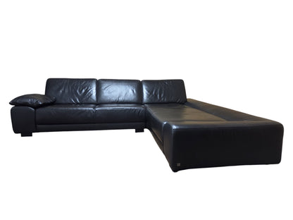 Ecksofa aus echtem Leder von W. Schillig. Art.-Nr. 043