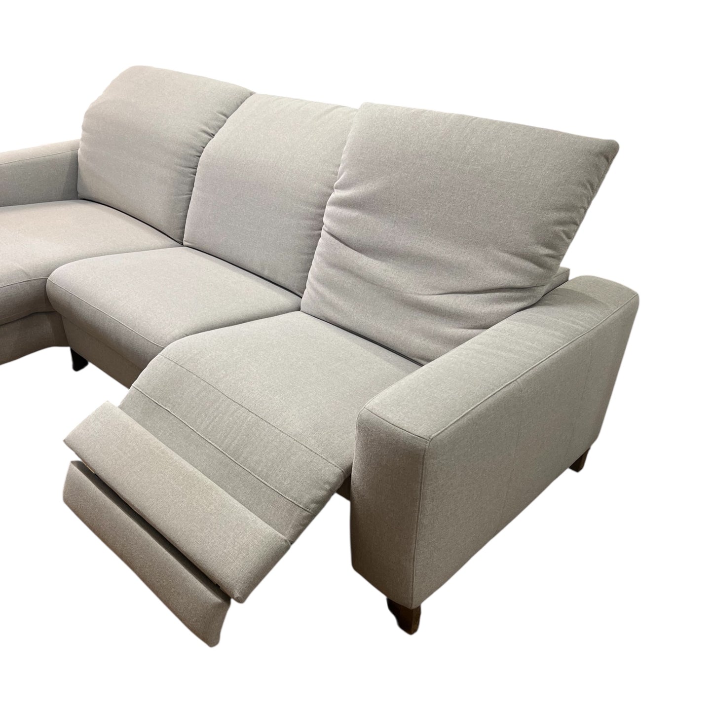 Ecksofa von Pfister mit elektrischer ausziehbarer Funktion. Art.-Nr. 450