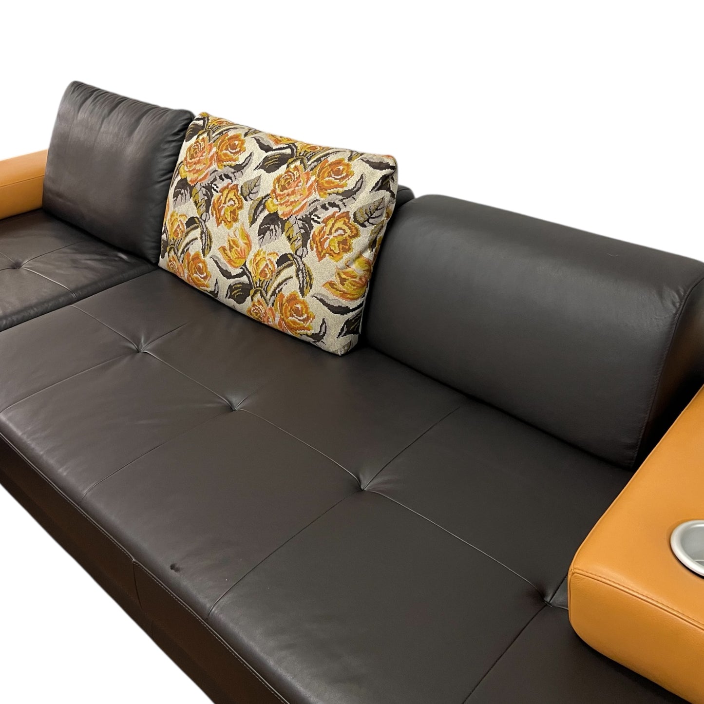 Hochwertiges Ecksofa aus echtem Leder von W. Schillig. Art.- Nr. 526