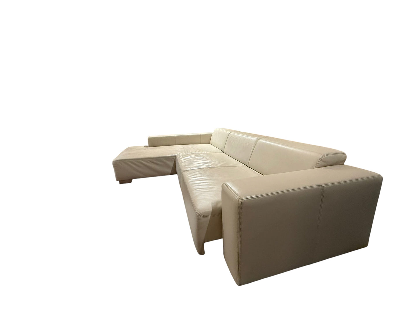 Ecksofa aus echtem Leder von E. Schillig Art.-Nr. 037