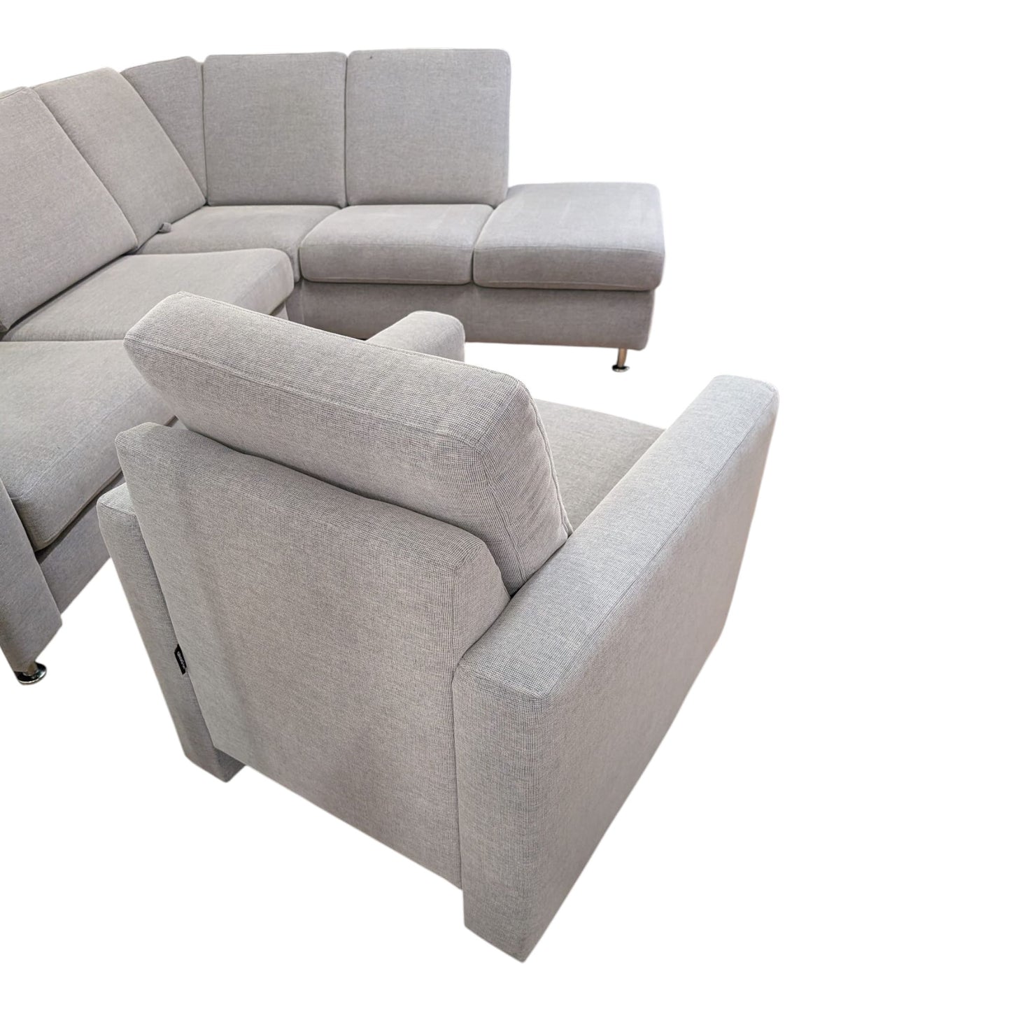 Ecksofa mit passendem Sessel von Akador. Art.-Nr. 441