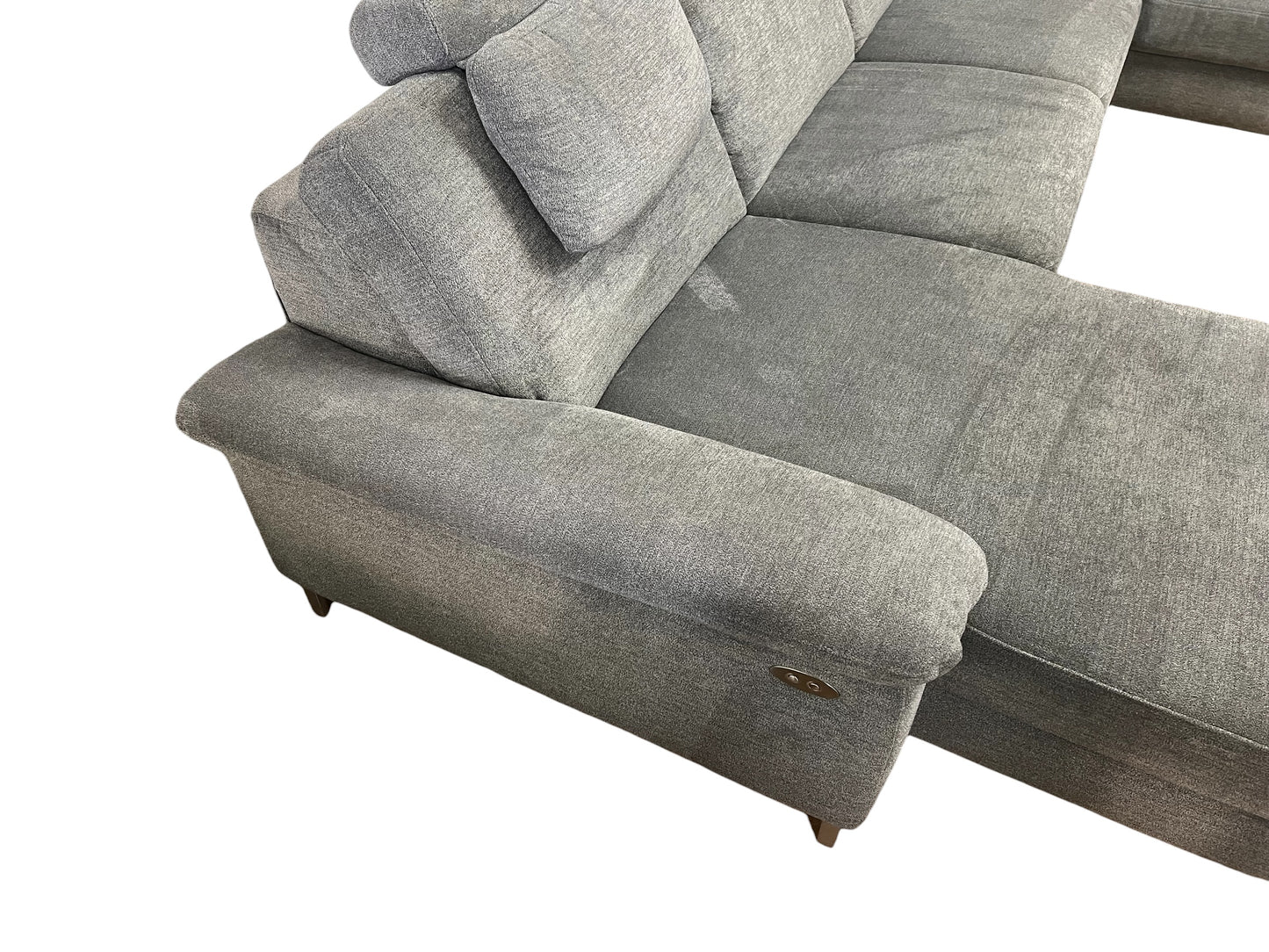 U-förmiges Sofa von Dieter Knoll mit elektrischer Relax-Funktion Art.-Nr. 023