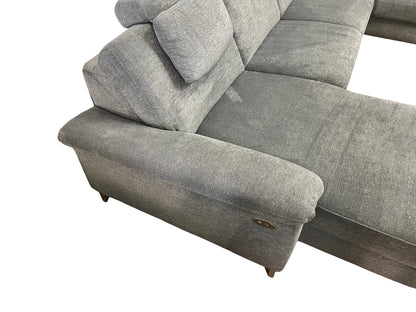 U-förmiges Sofa von Dieter Knoll mit elektrischer Relax-Funktion Art.-Nr. 023