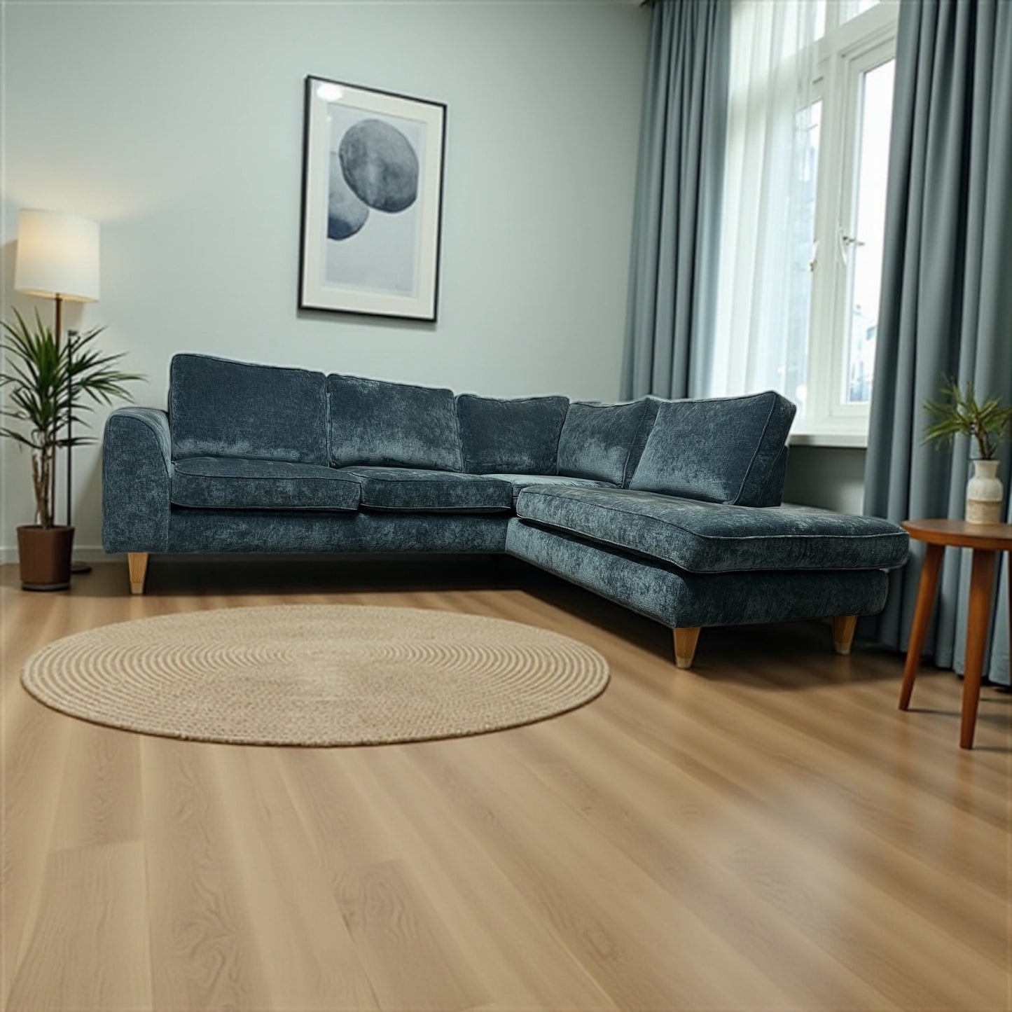 Ecksofa in Petrol von Micasa Art.-Nr. 503