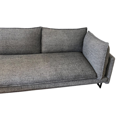 Kleines dunkelgraues Ecksofa Art.-Nr. 481