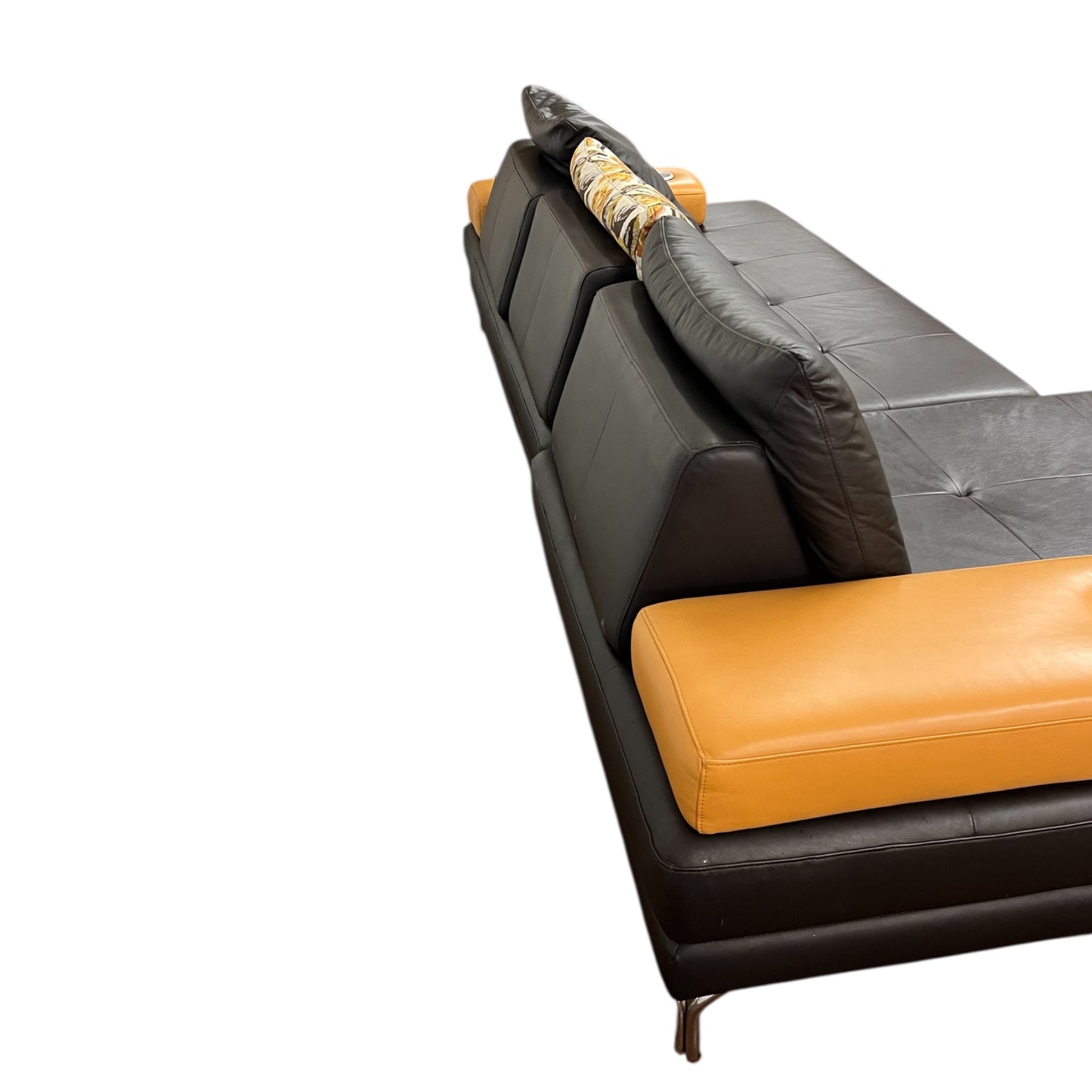 Hochwertiges Ecksofa aus echtem Leder von W. Schillig. Art.- Nr. 526
