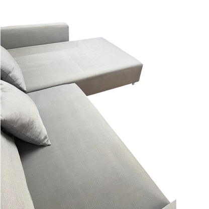Hellgraues Ecksofa Art.-Nr. 569