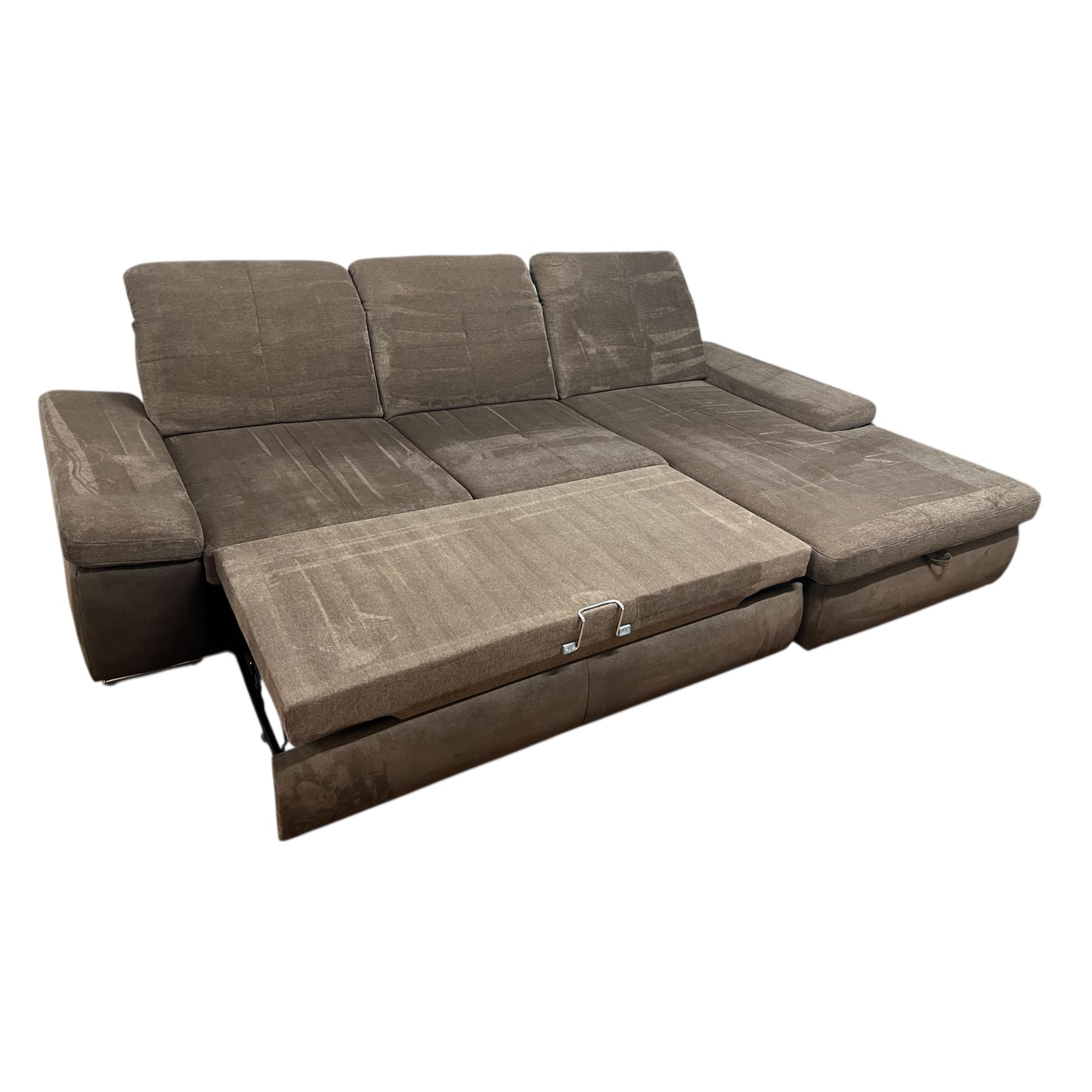Ecksofa mit Bettfunktion, Stauraum und Hocker Art.-Nr. 512