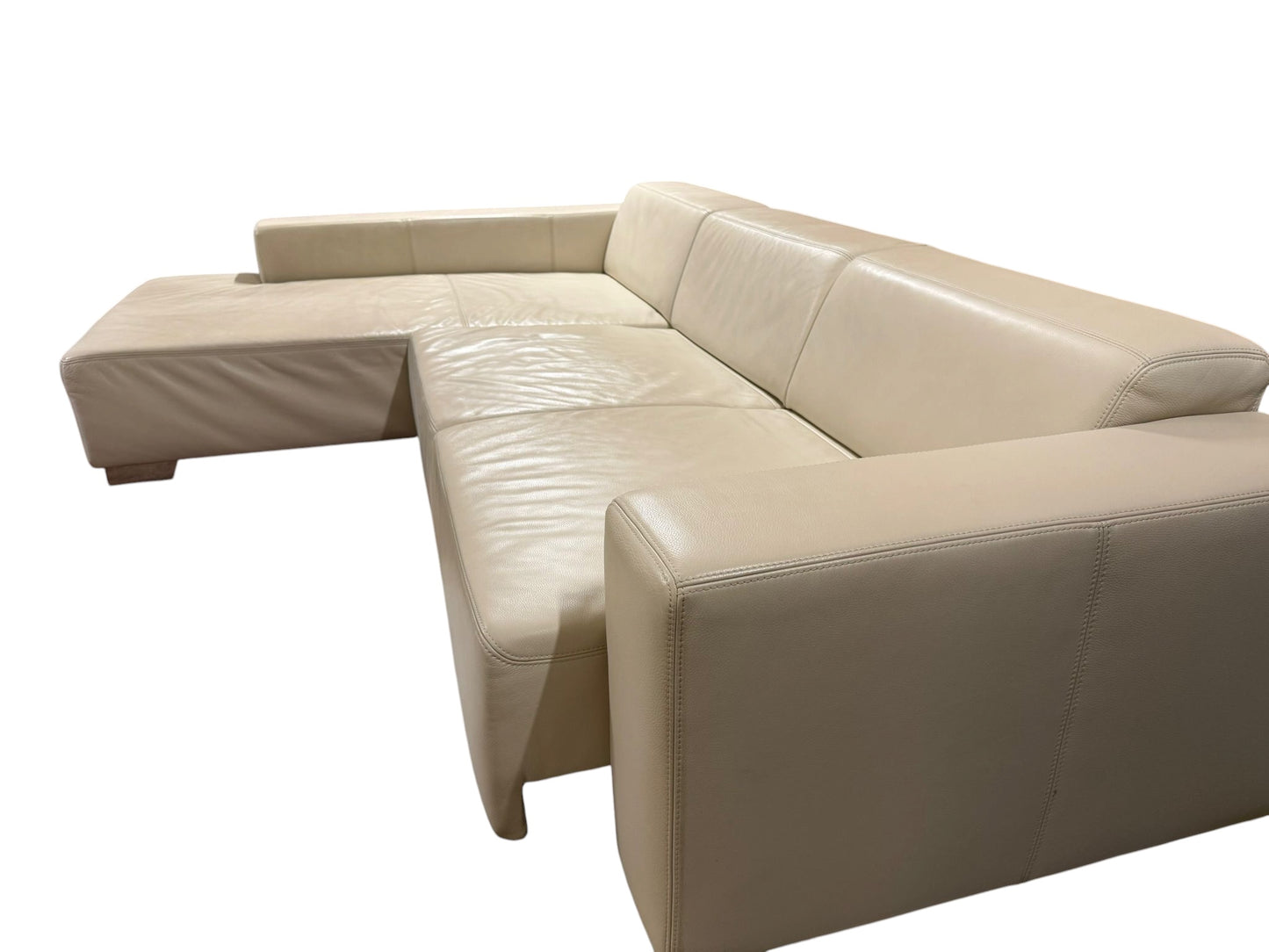 Ecksofa aus echtem Leder von E. Schillig Art.-Nr. 037